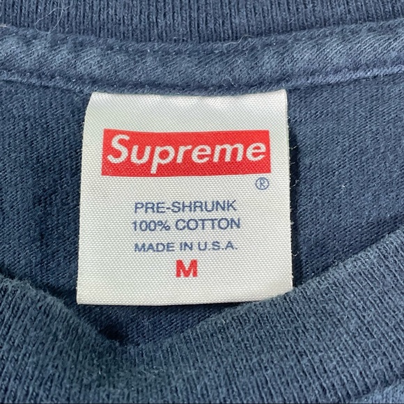 Supreme Bus on Fire from Speed Mens Medium Size Navy Tee Shirt Rare T-Shirt - Picture 4 of 5